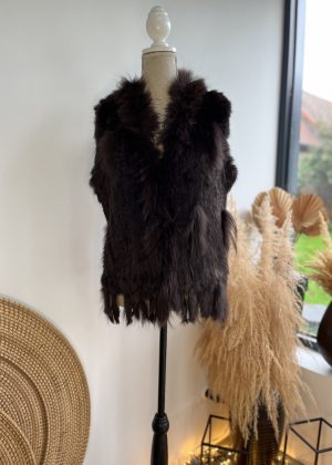 Gilet lapin et raton laveur