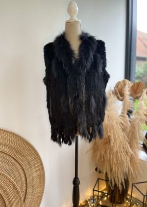 Gilet lapin et raton laveur