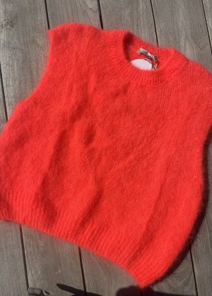 Pull Baby Mohair orange sanguine