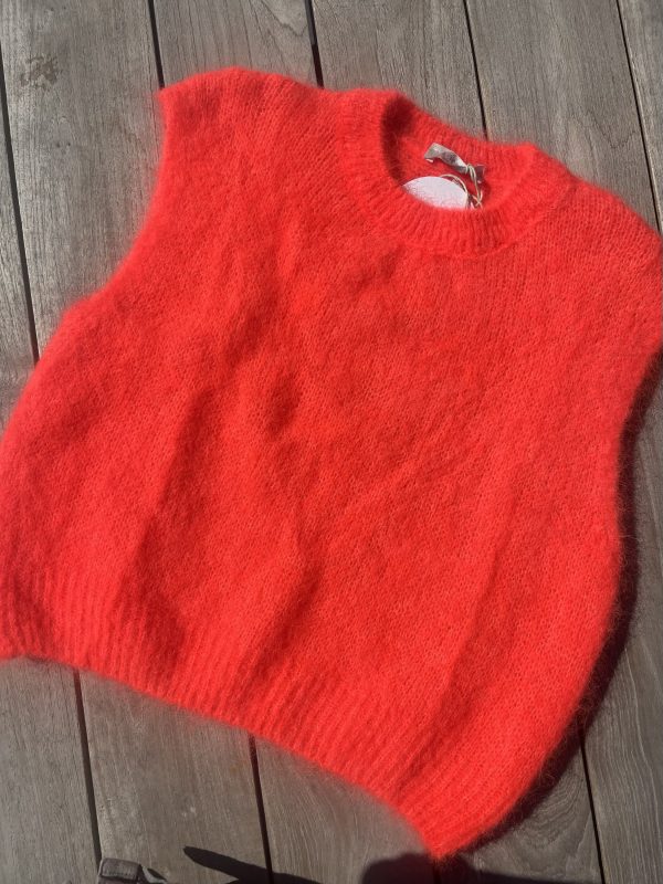 Pull Baby Mohair orange sanguine