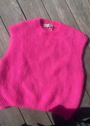 Pull Baby  Mohair rose fuchsia