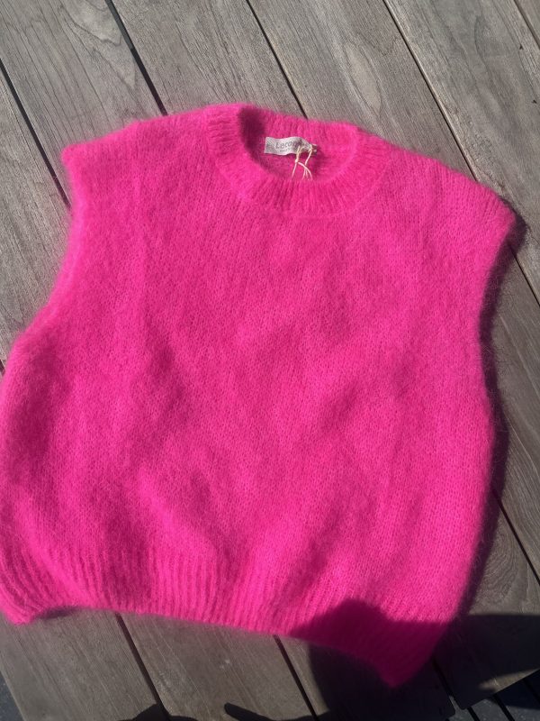 Pull Baby  Mohair rose fuchsia