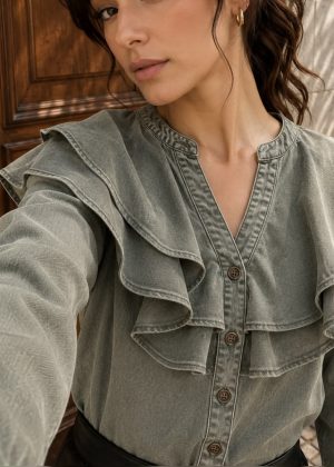 Veste / Chemise SOLANGE KAKI
