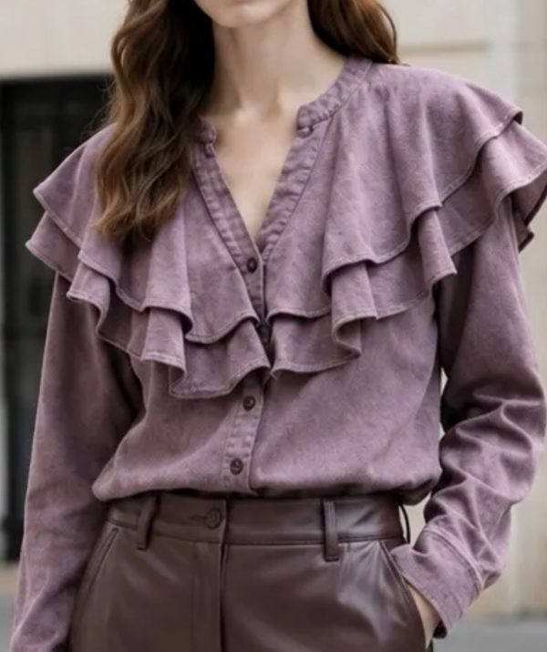 Veste / Chemise SOLANGE VIOLET