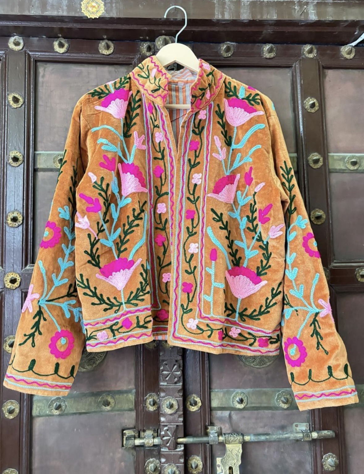 Veste Indienne Camel – Image 2