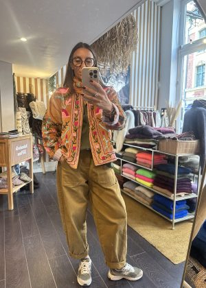 Veste Indienne Camel