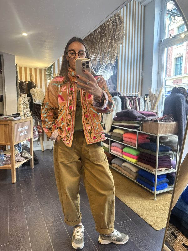 Veste Indienne Camel