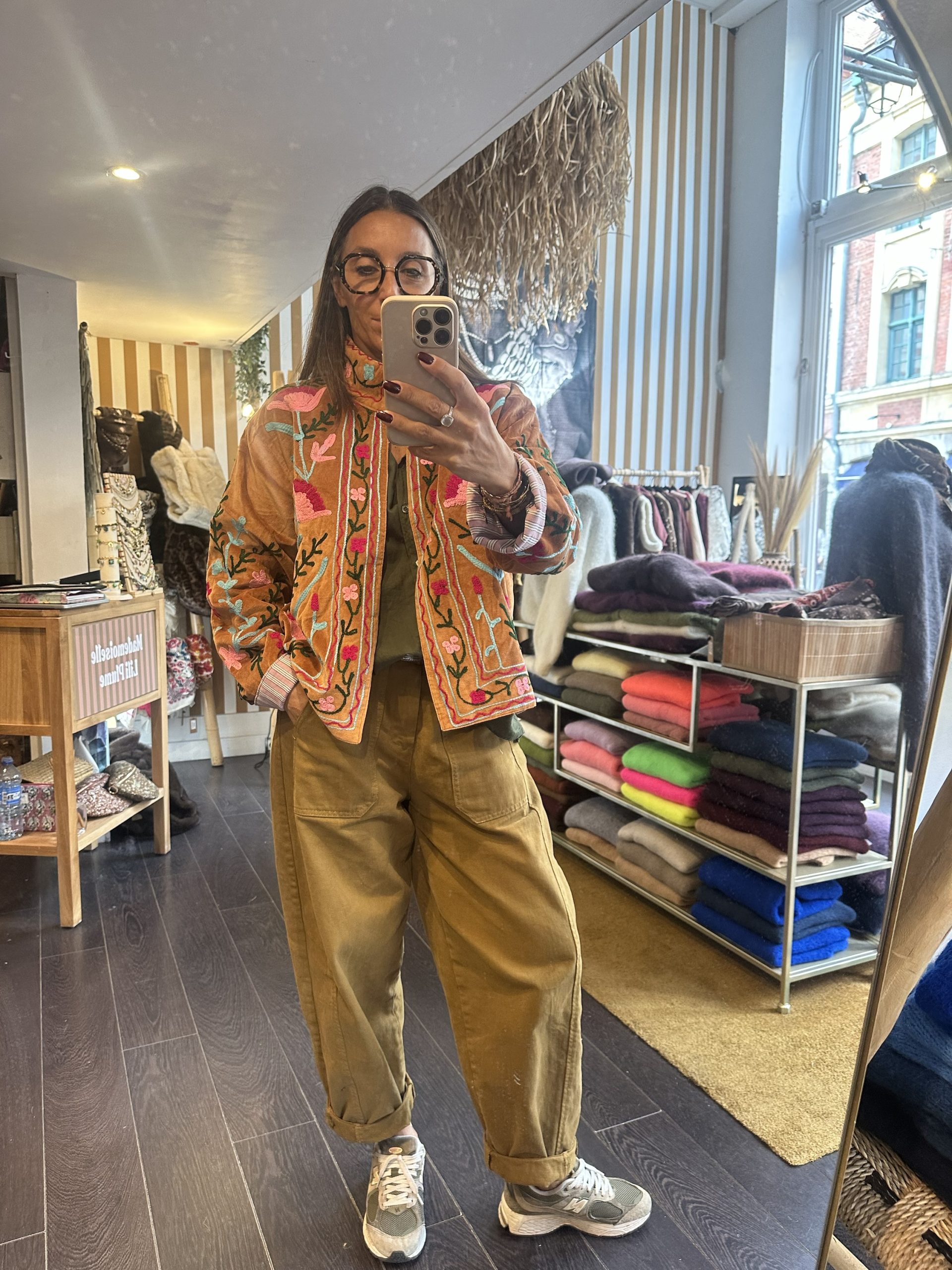 Veste Indienne Camel